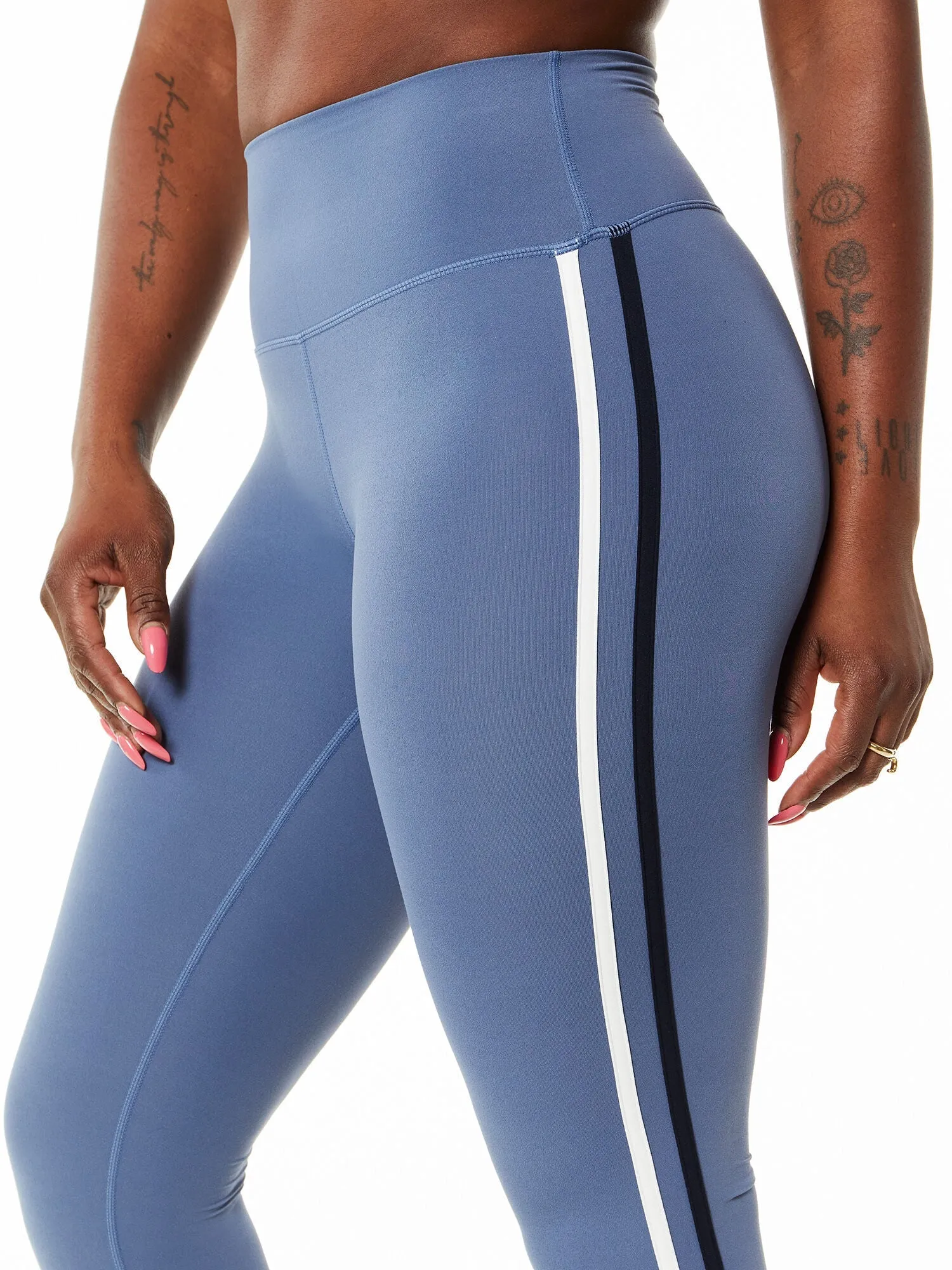 SPLITS59 | Ella Highwaist Airweight 7/8 Legging | Blue Steel