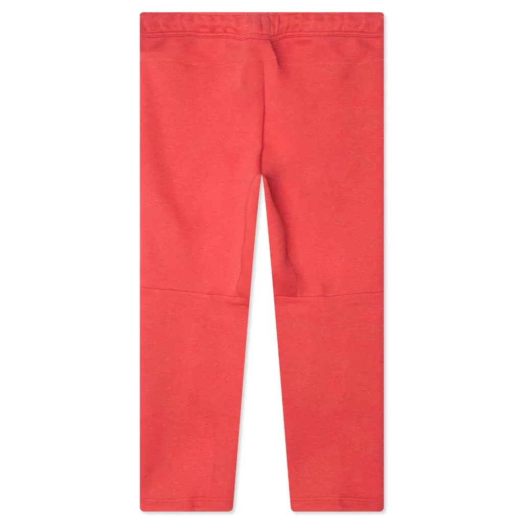 Sportswear Tech Fleece Open Hem Sweatpants - Light University Red Heather/Black