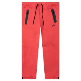 Sportswear Tech Fleece Open Hem Sweatpants - Light University Red Heather/Black