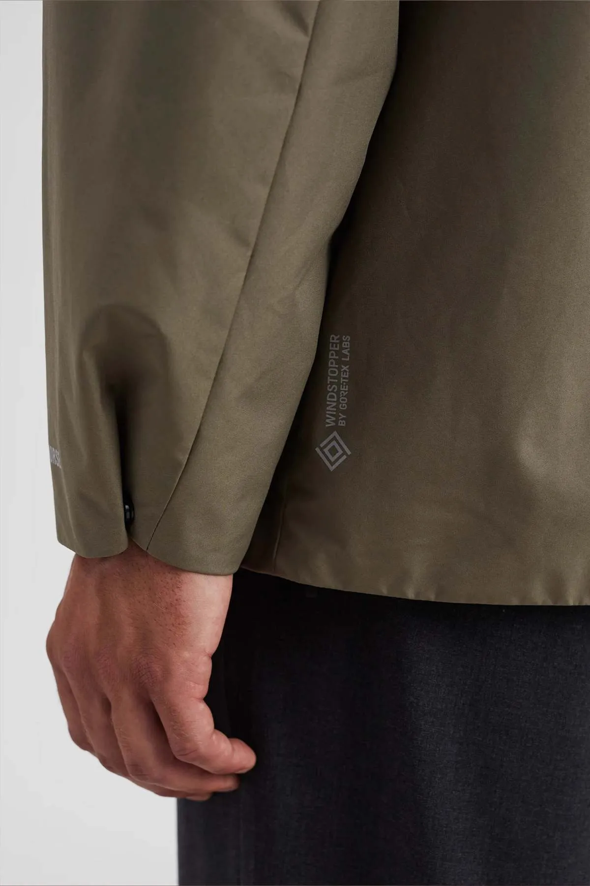 Sten Gore-Tex Windstopper Insulated  Shirt Jacket - Sediment Green