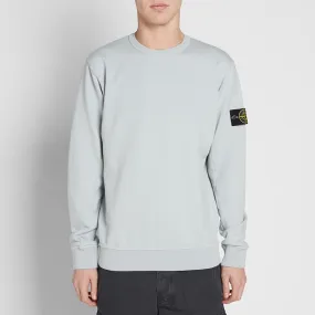 Stone Island Garment Dyed Fleece Crew SweatPearl Grey