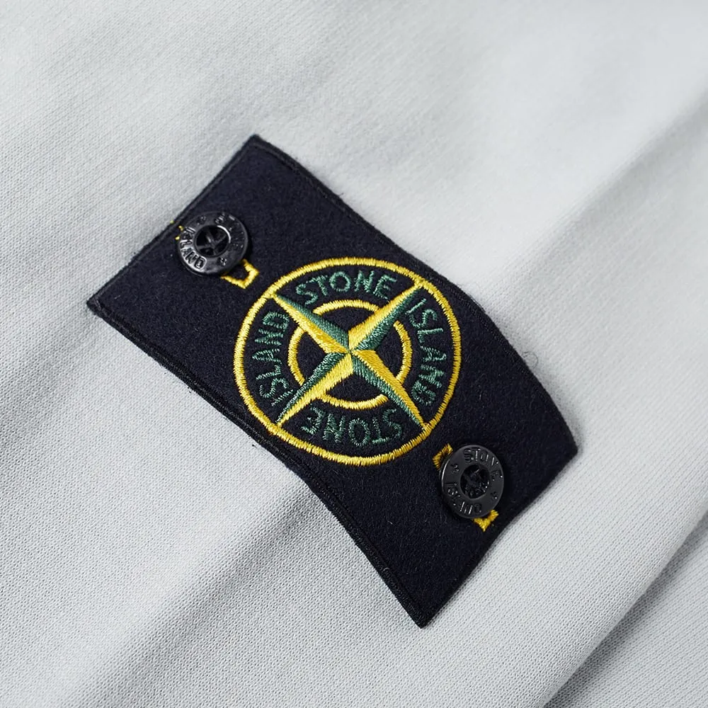 Stone Island Garment Dyed Fleece Crew SweatPearl Grey