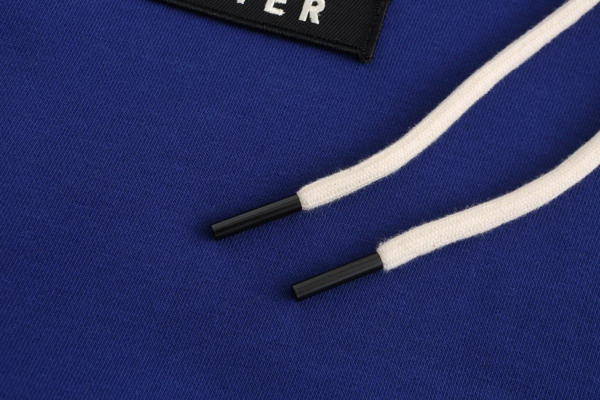 Subdue Colour-block Hoodies - Electric Blue