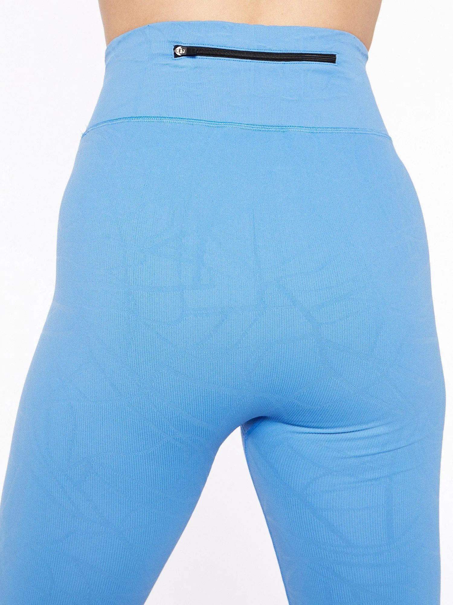 Sweaty Betty | Motion Jacquard 7/8 Workout Legging | Regatta Blue