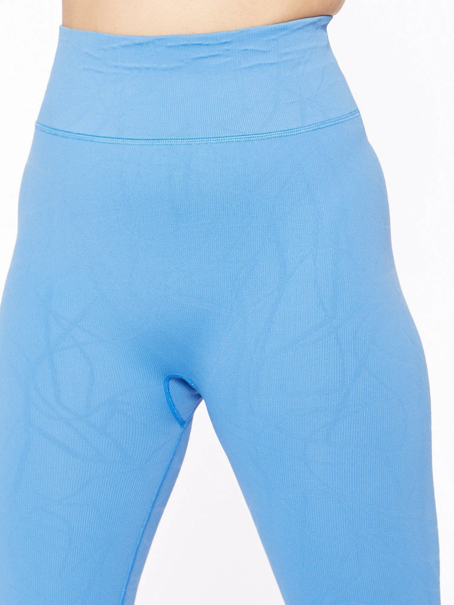 Sweaty Betty | Motion Jacquard 7/8 Workout Legging | Regatta Blue