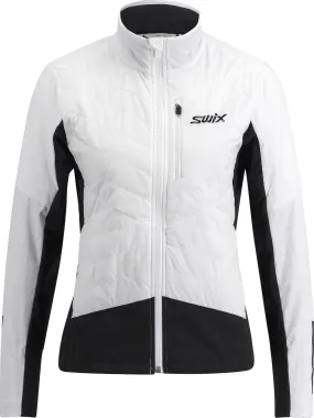 Swix Women's Dynamic Hybrid Insulated Jacket Bright White/Black | Buy Swix Women's Dynamic Hybrid Insulated Jacket Bri