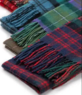 Tartan Scarves, Lambswool