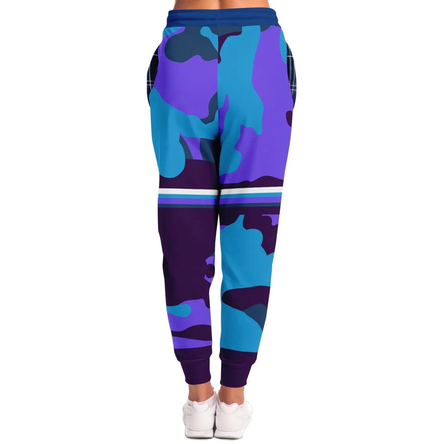 THS Snake Bite Purple Midnight Camo Fleece Joggers