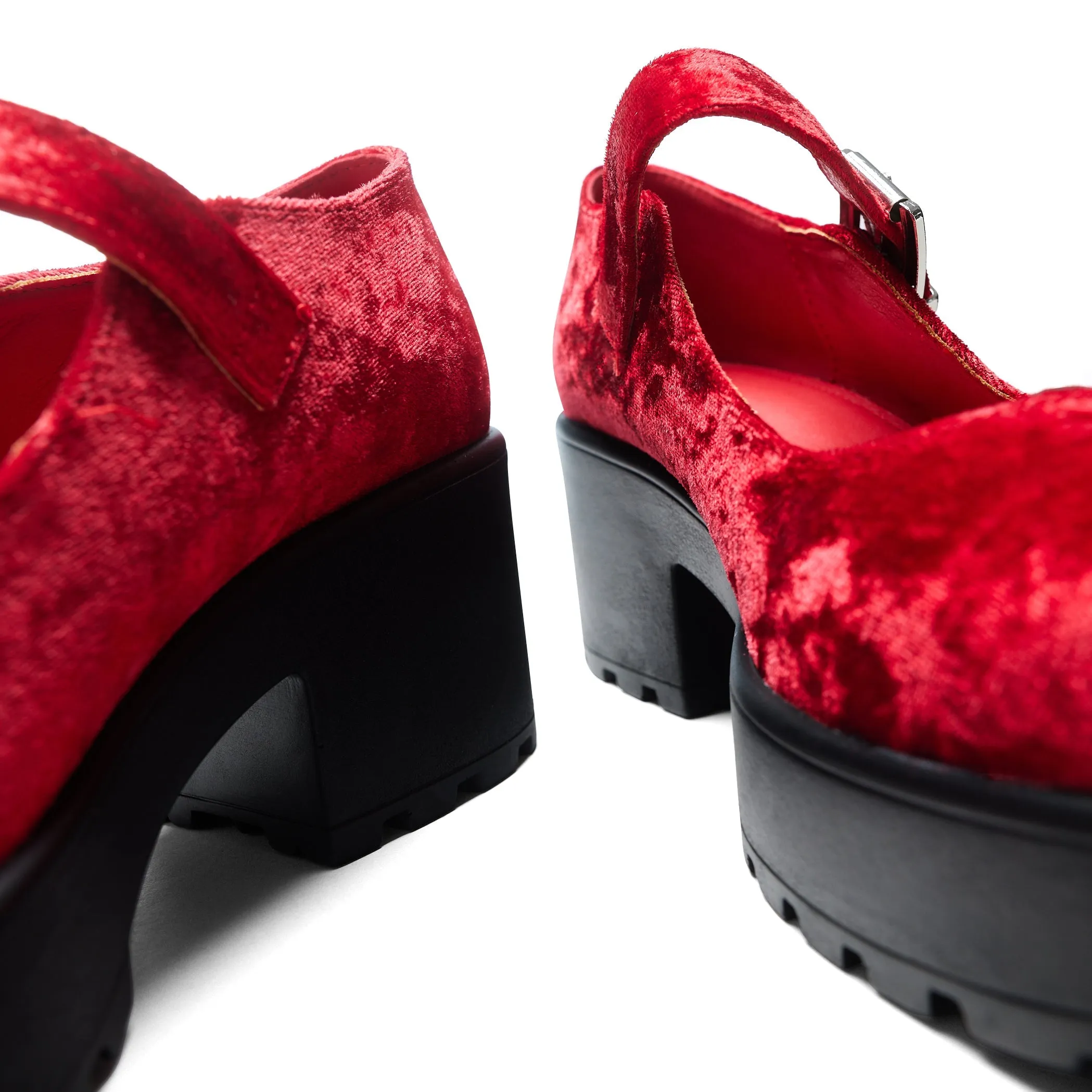 Tira Playboy Mary Janes 'Fiery Vigilante Edition'