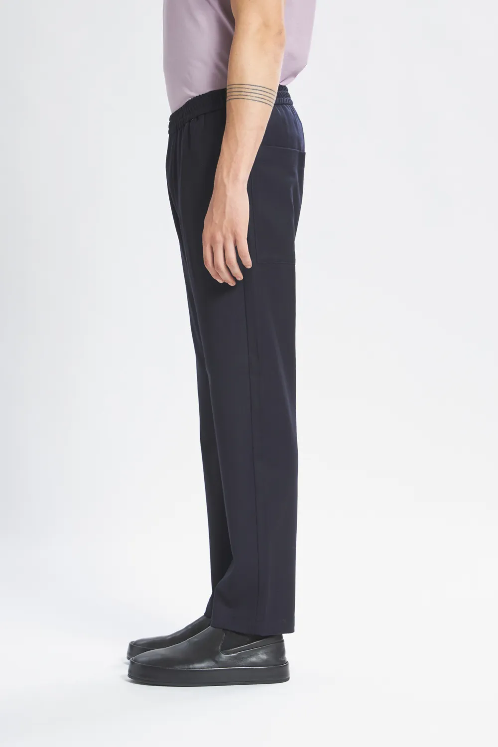 Trousers Bativoga Flan Navy