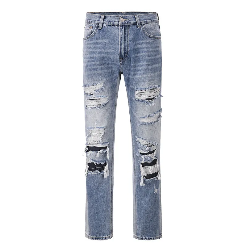 Vintage Loose Ripped Jeans