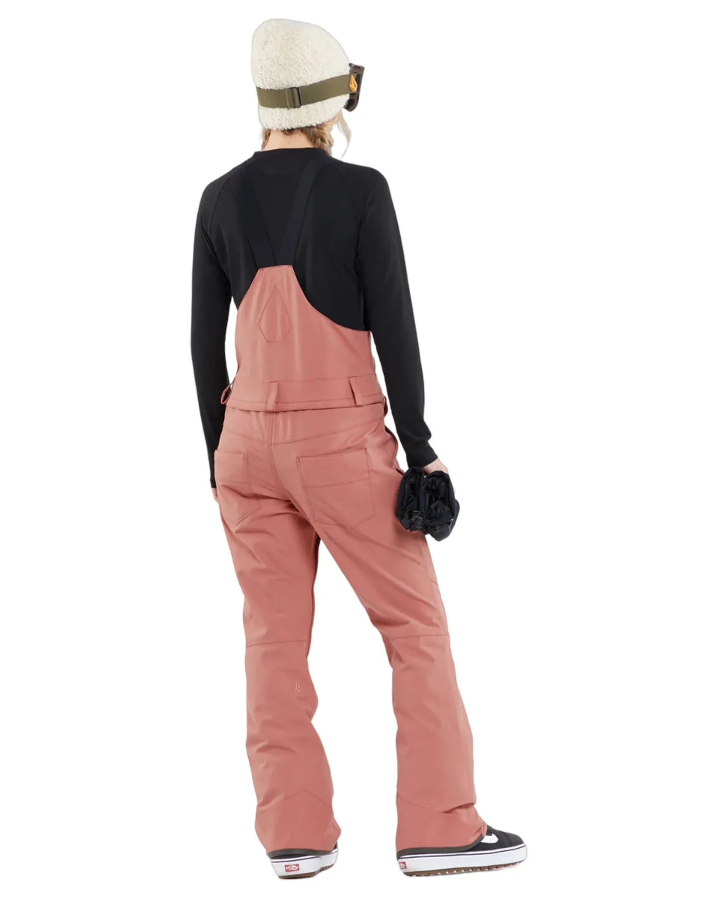 Volcom Swift Bib Overall - Earth Pink | Shop Snow Pants & Suits at Trojan Wake Ski Snow & Snow Skiers Warehouse