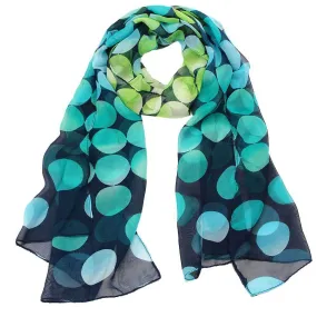 Warm Women Lady Shawl Chiffon Dot Rectangle Scarf Scarves Sun Protection Gauze Kerchief