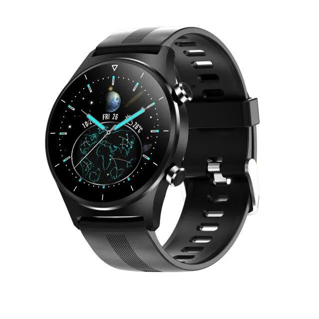 Waterproof Full Touch Multiple Sports Mode Weather Heart Rate Smart Watch