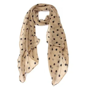 women scarf Long Wrap Shawl Polka Dot Chiffon Scarf Scarves Stole for  SM6