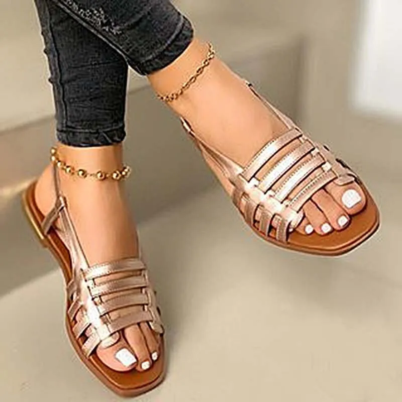 Women Slip On Beach Summer Sandals