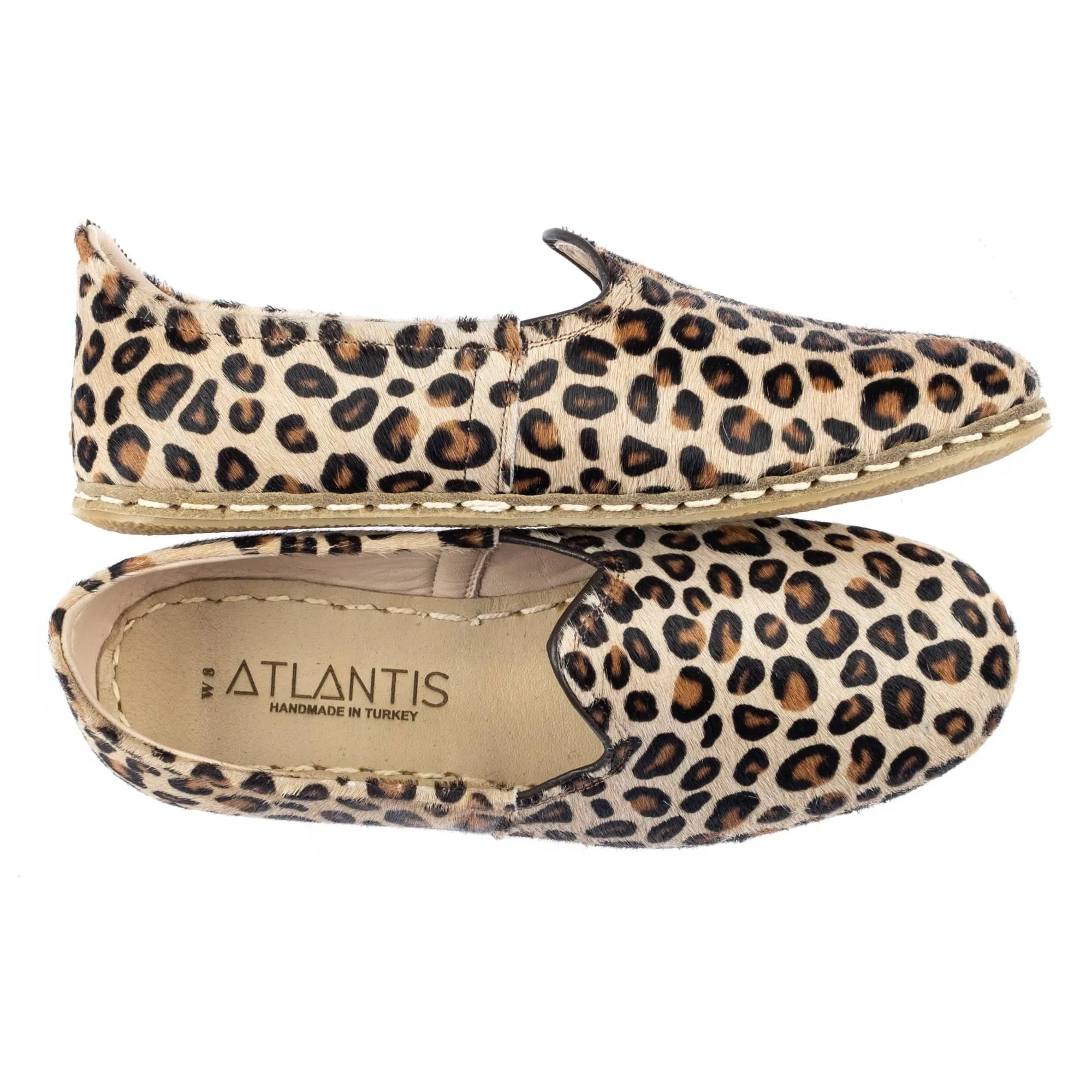 Women's Leopard Slip On Shoes