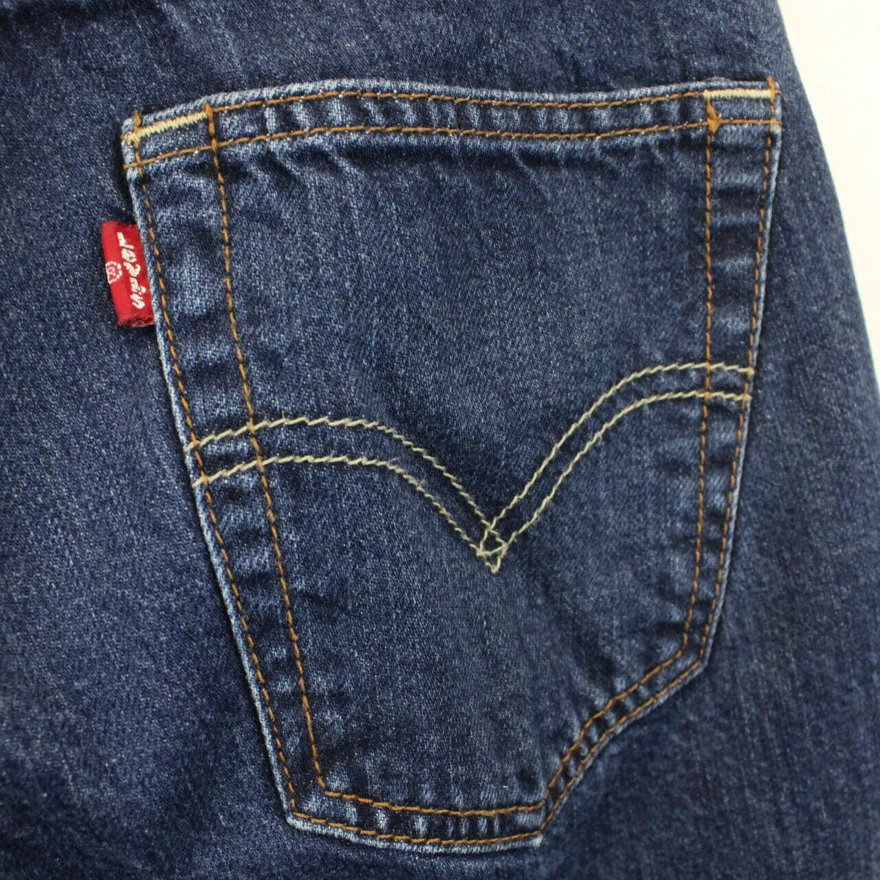 Womens LEVIS 501 Jeans Dark Blue | W26 L28