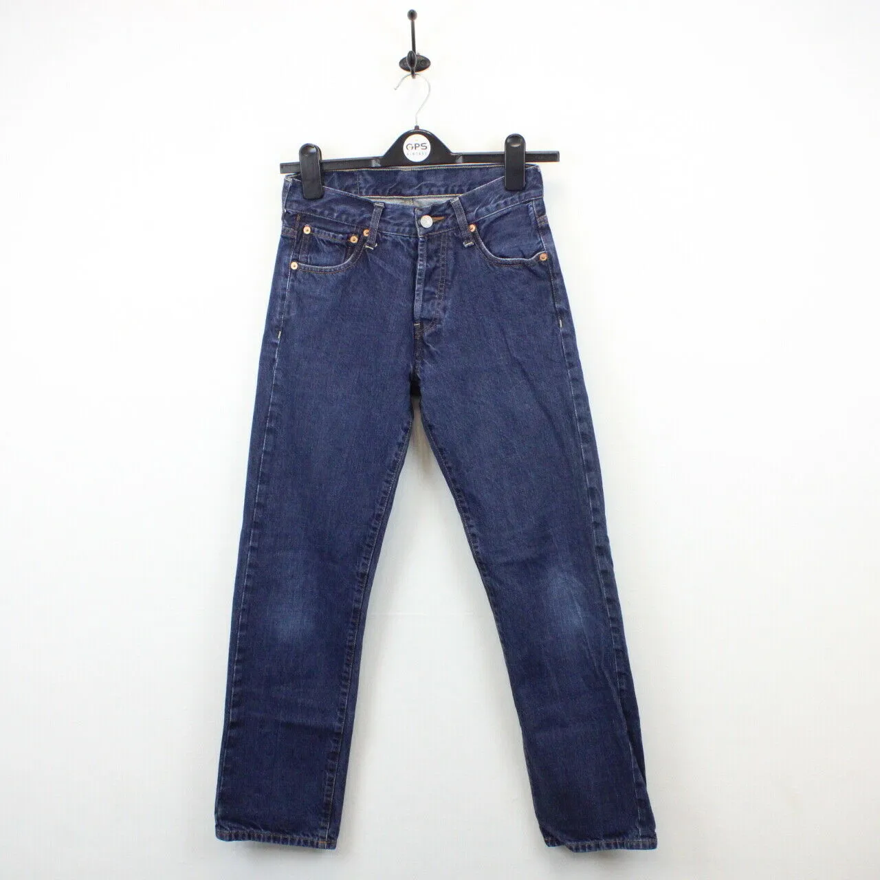 Womens LEVIS 501 Jeans Dark Blue | W26 L28