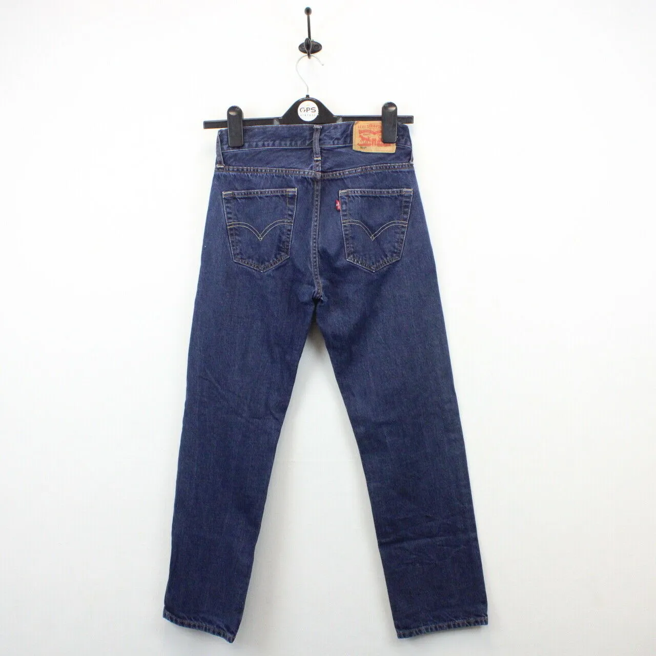 Womens LEVIS 501 Jeans Dark Blue | W26 L28