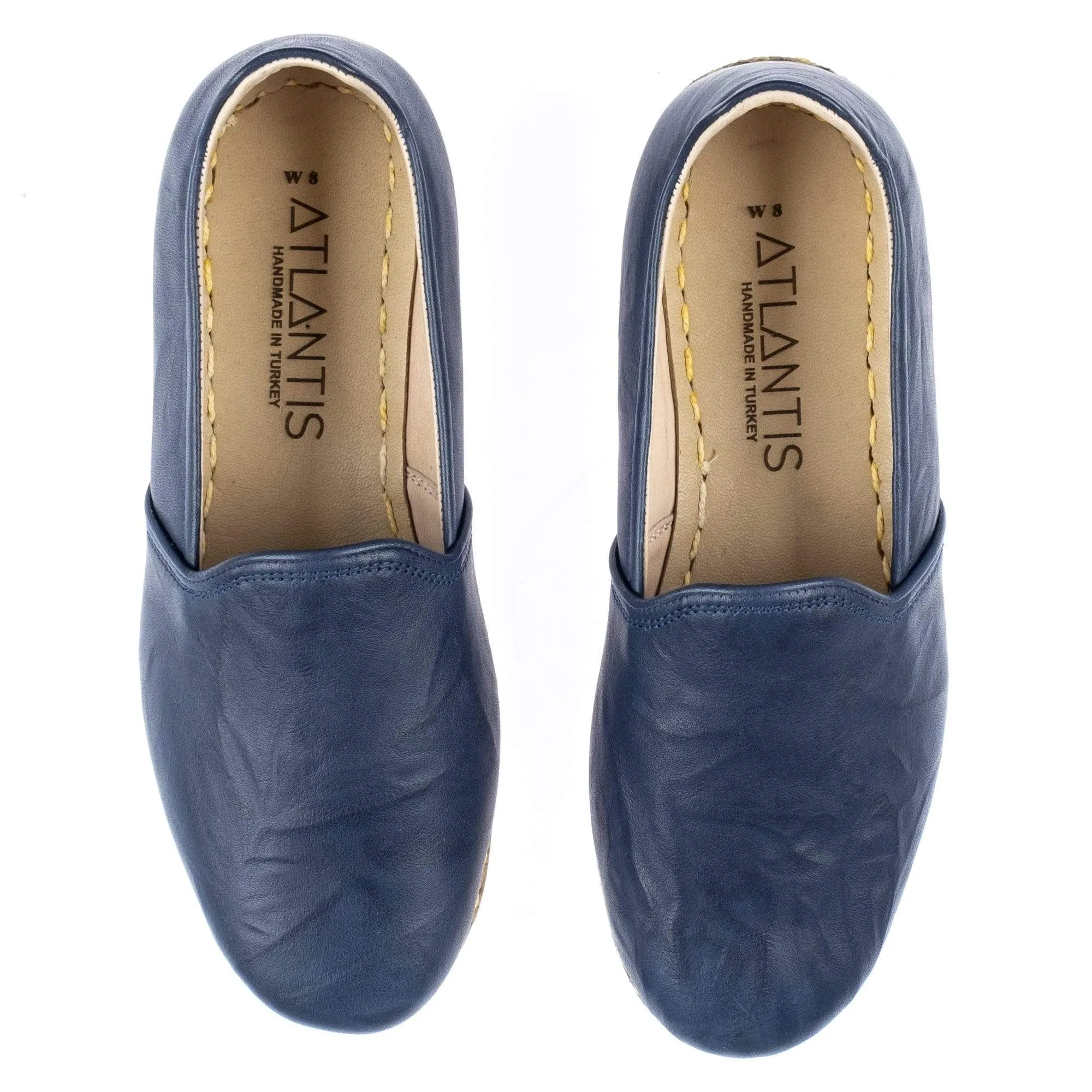 Women's Navy Slip On Shoes