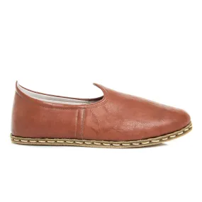 Women's Tan Slip On Shoes