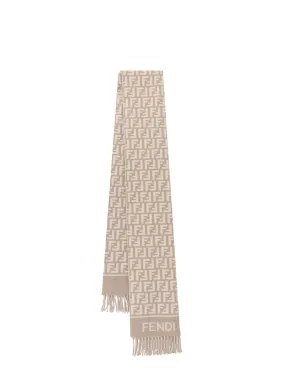 Wool and cashmere scarf