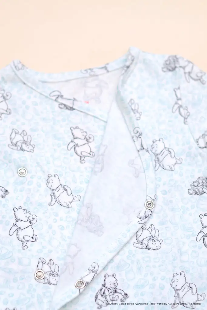 Wrap Onesie - Blue Hunny Pooh