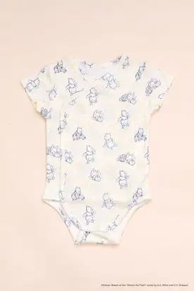 Wrap Onesie - Yellow Hunny Pooh