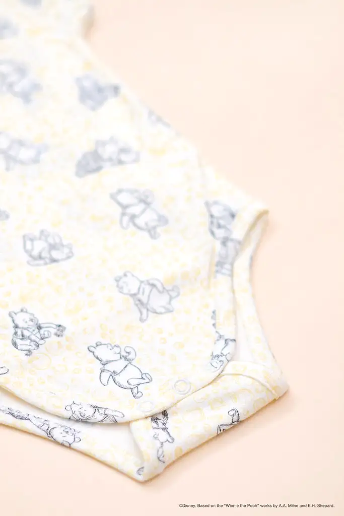 Wrap Onesie - Yellow Hunny Pooh