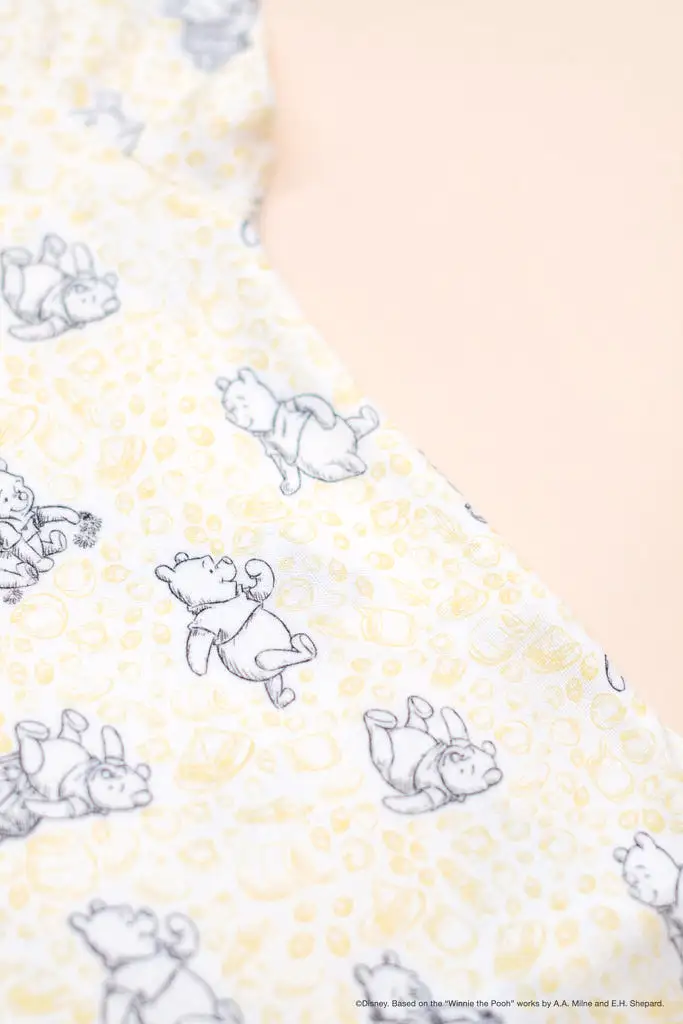 Wrap Onesie - Yellow Hunny Pooh